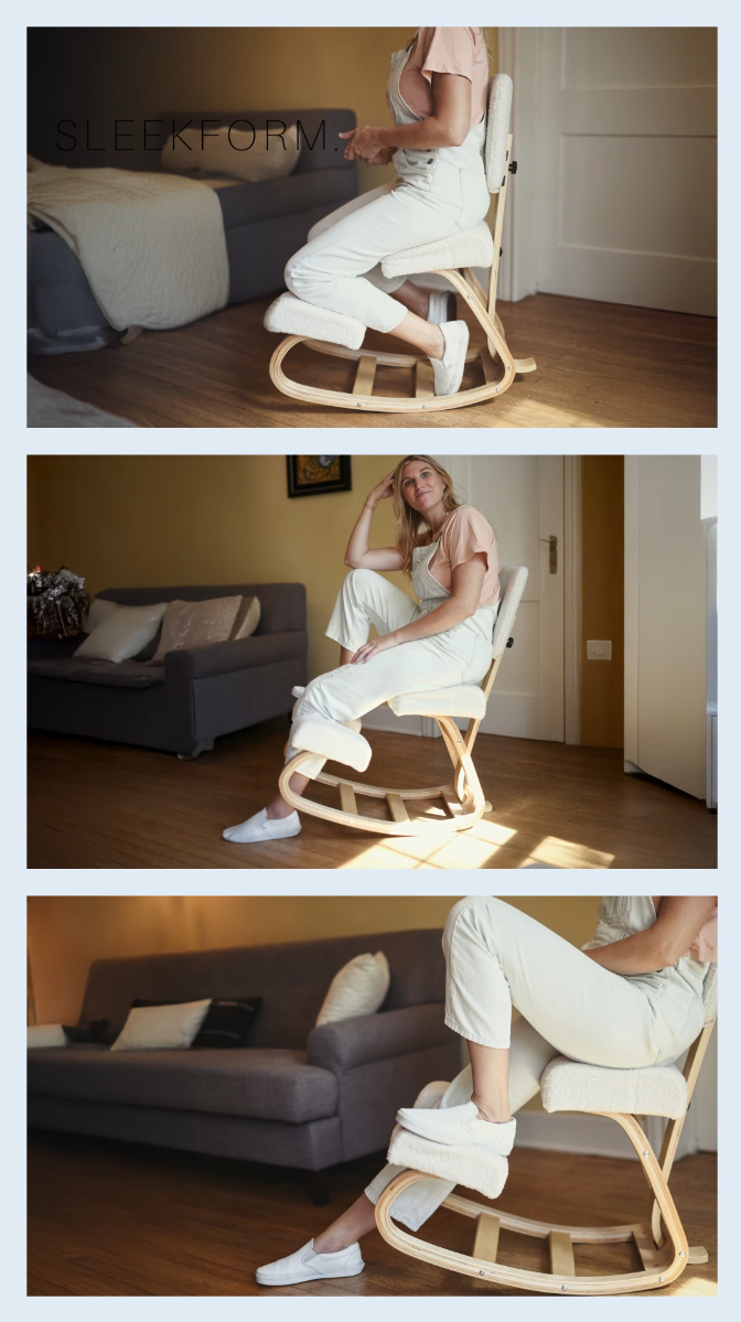 Amazon.com: Sleekform East Austin Ergonomic Kneeling Chair with